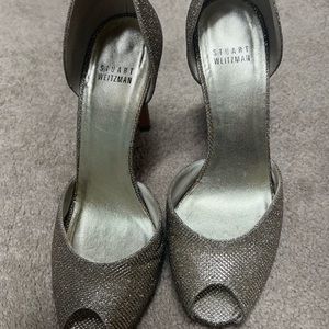Stuart weitzman divorcee peep toe pump